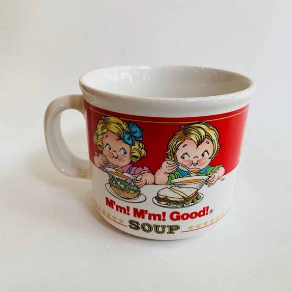 VTG 1993 Campbell Kids Soup Mug, M'm! M'm! Good!